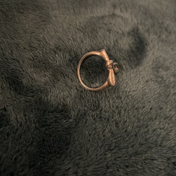 Nambe silver cross ring - Picture 3 of 7